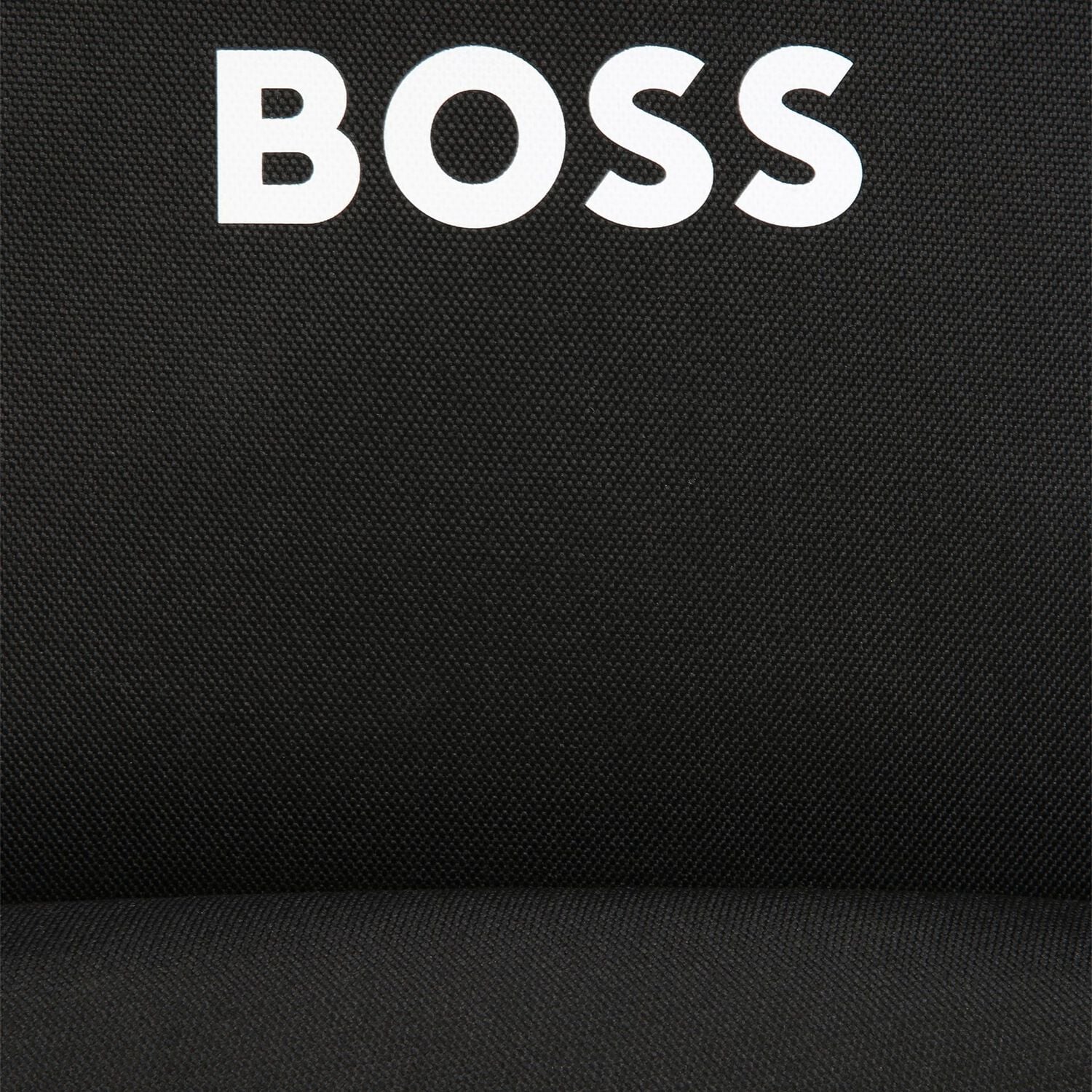 Boys Black Logo Backpack ( 42cm ), 1, hi-res