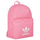 Girls Pink Logo Backpack, 3, hi-res