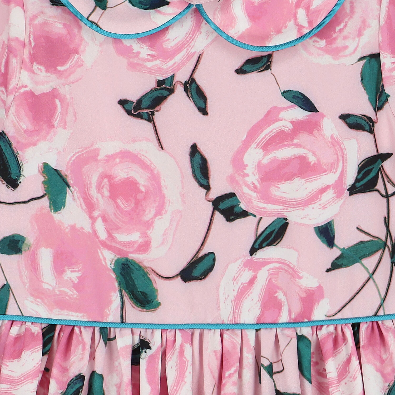 فستان مزهر باللون الوردي, 1, hi-res image number null