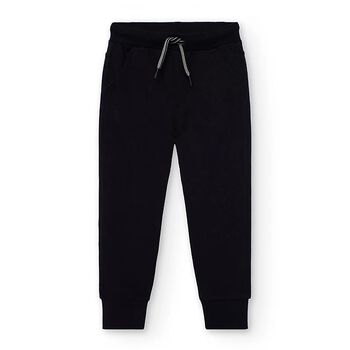 Boys Grey & Black Tracksuit