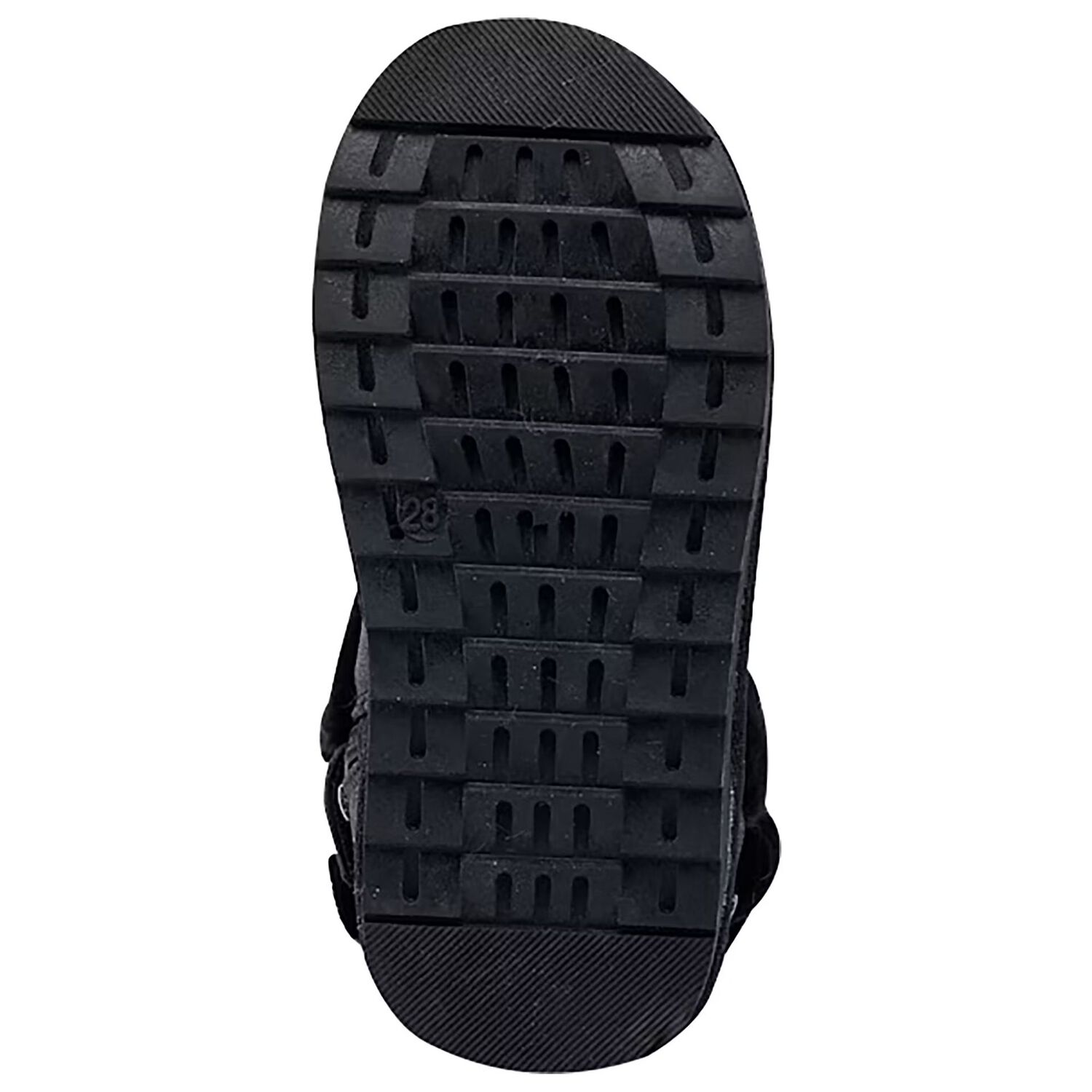 Girls Black Faux Leather Boots, 1, hi-res