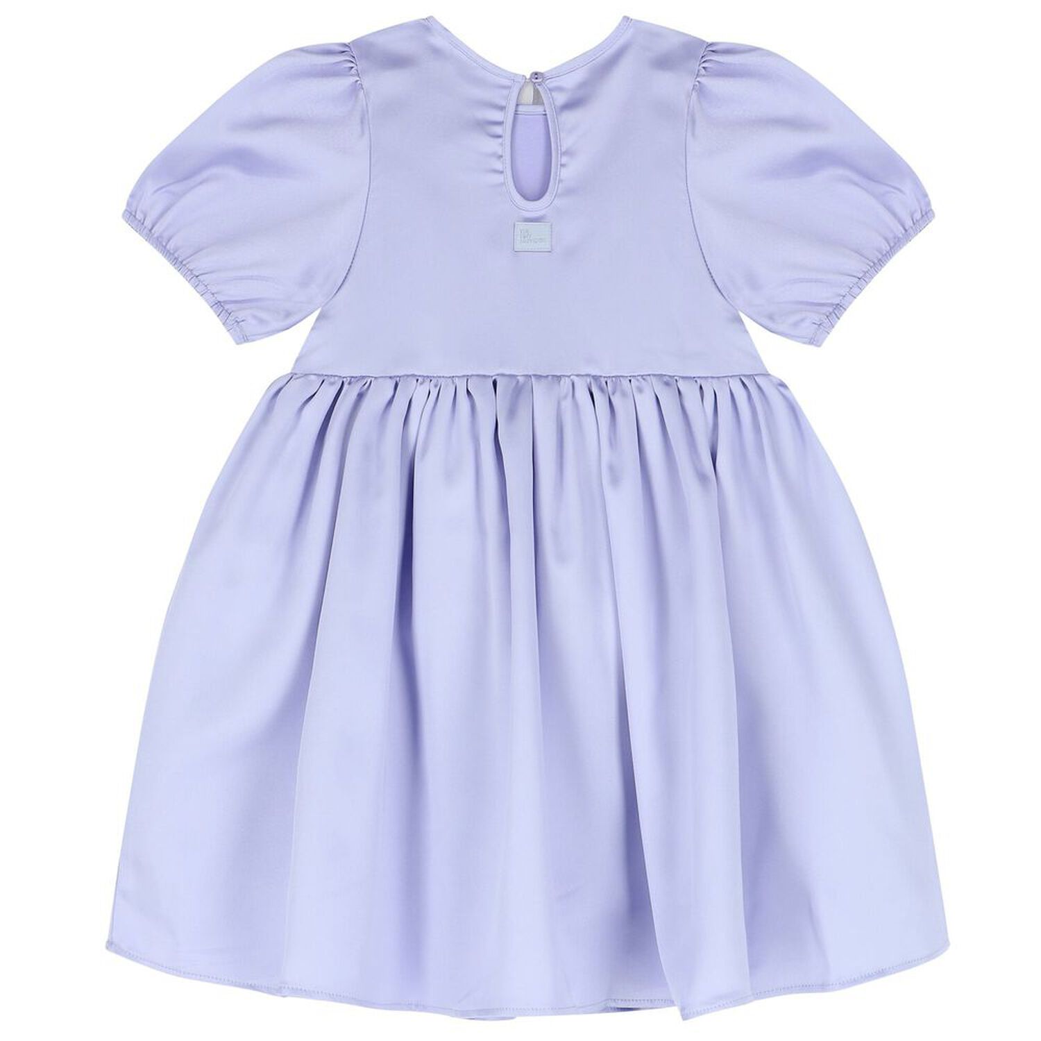 فستان بنات بطبعة الزهور باللون البنفسجي, 1, hi-res image number null