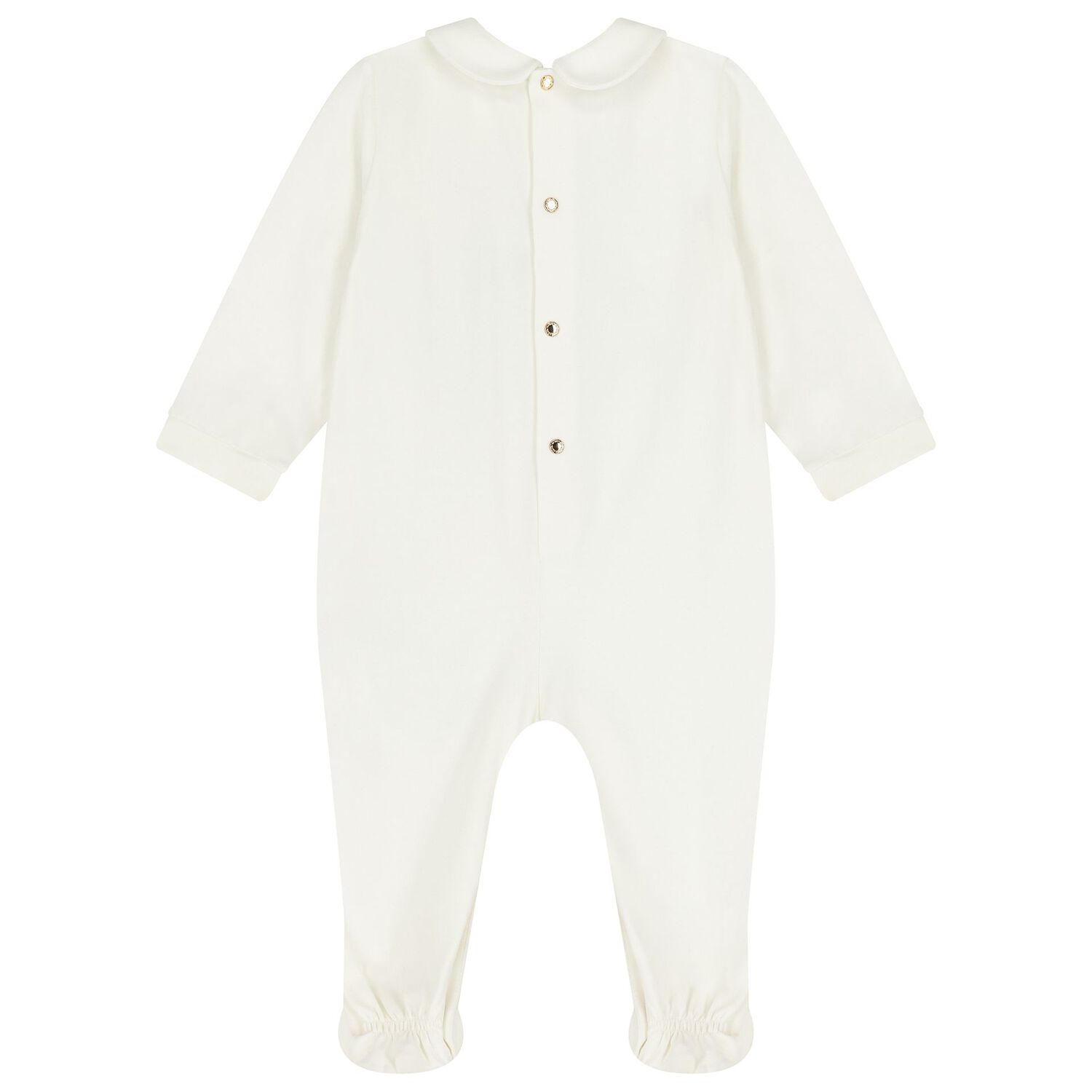 Ivory & Gold Medusa Babygrow, 1, hi-res