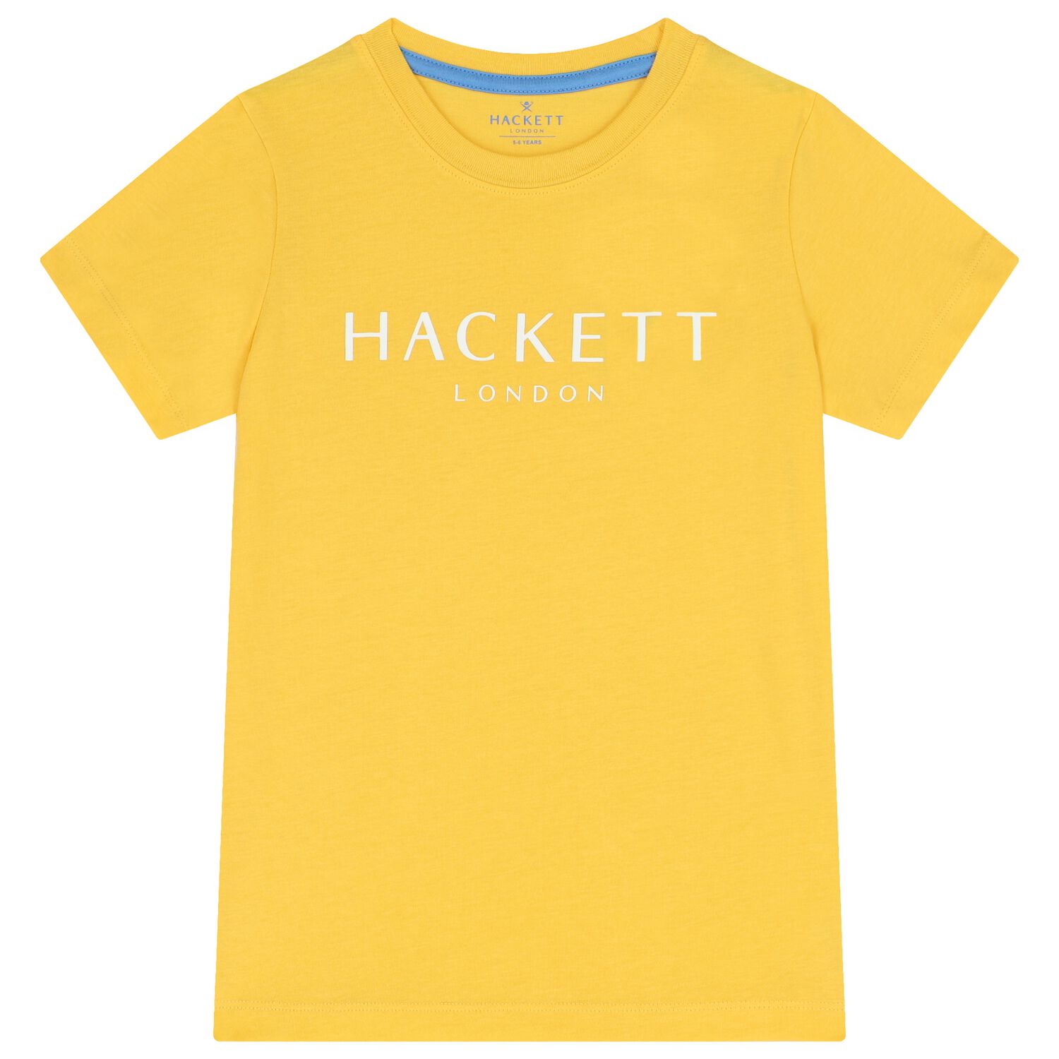تيشيرت اولاد بالشعار باللون الاصفر , 5, hi-res