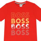Boys Red Logo T-Shirt, 6, hi-res