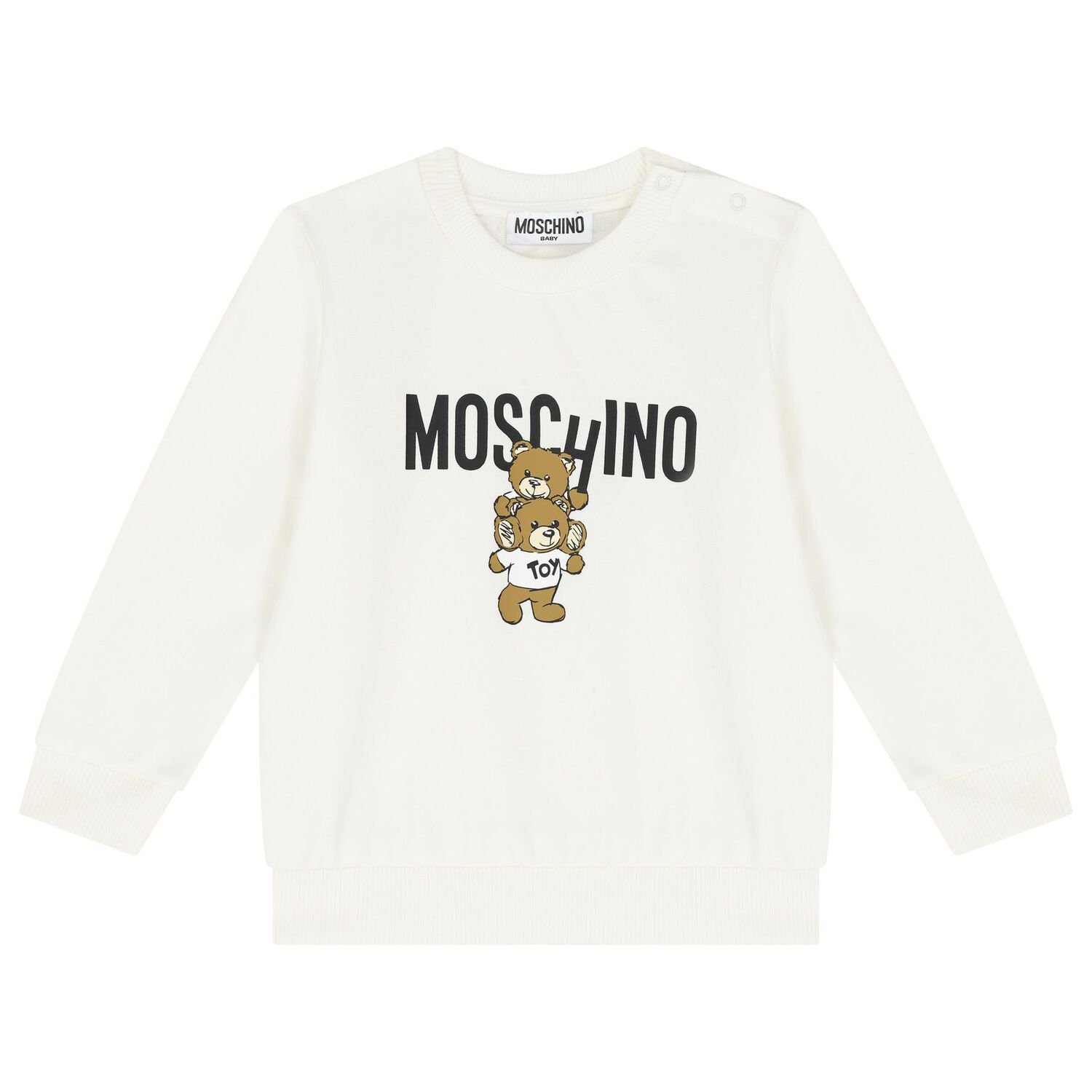 Ivory Teddy Bear Logo Tracksuit, 1, hi-res