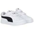 Younger White & Black Rickie Trainers, 1, hi-res