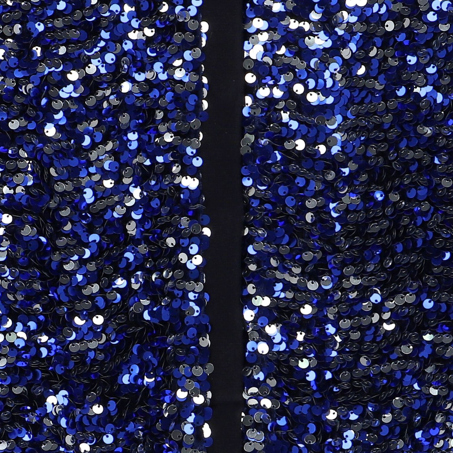 جاكيت بنات بالشعار مزين باللون الفضي والأزرق, 1, hi-res image number null