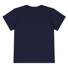 Younger Navy Blue Teddy Bear Logo T-Shirt, 4, hi-res