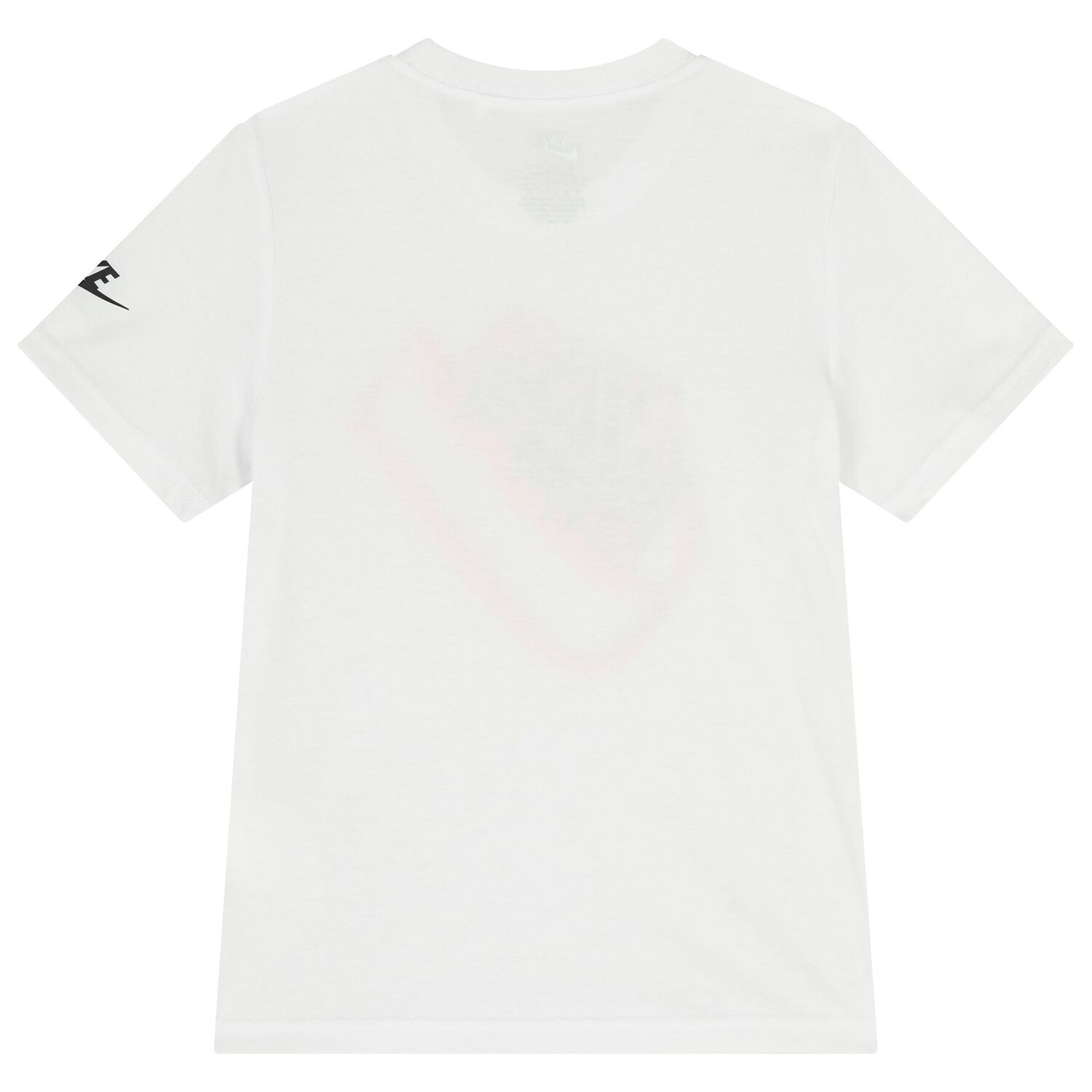 طقم شورت باللون أبيض وأسود بشعار للأولاد, 1, hi-res