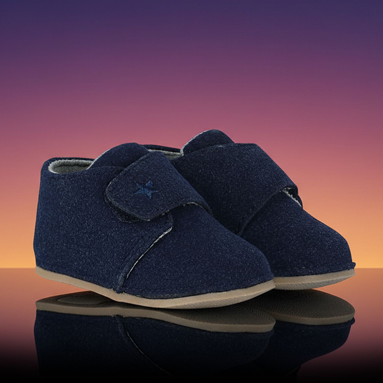 Baby Boys Navy Pre Walker Shoes, 1, hi-res