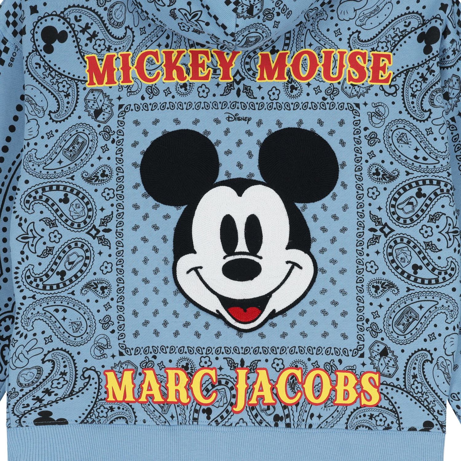 بلوزة زرقاء بغطاء رأس وسحاب, 1, hi-res