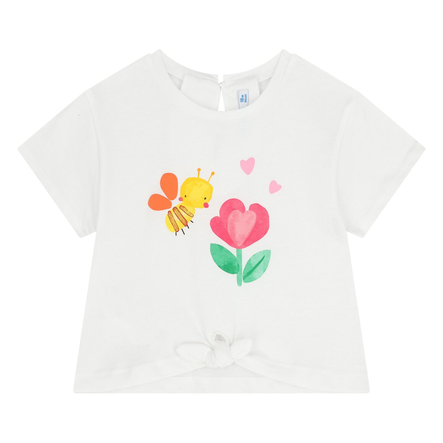 طقم شورت للبنات الصغيرات متعدد الألوان, 2, hi-res