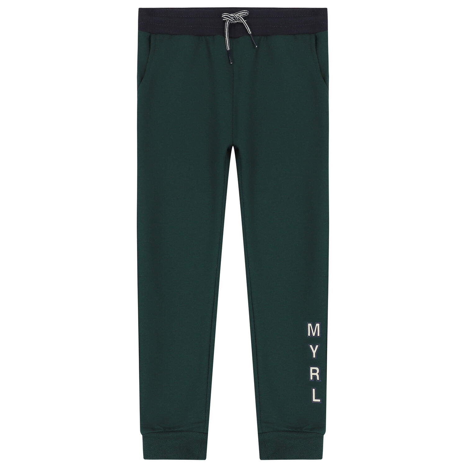 Boys Navy & Green Logo Tracksuit, 1, hi-res image number null