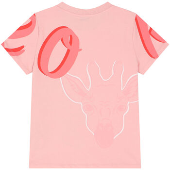 Girls Pink Logo T-Shirt