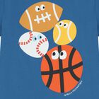 Boys Blue Balls T-Shirt, 1, hi-res