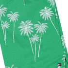 Boys Green Palm Tree Shorts, 1, hi-res