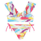 Girls Multi-Coloured Bikini, 2, hi-res