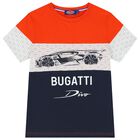 تيشيرت أولاد بالشعار باللون البرتقالى والأبيض والكحلى, 1, hi-res