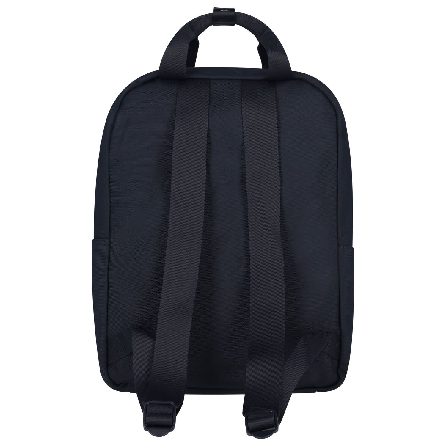Boys Navy Blue Logo Backpack, 1, hi-res