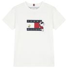 Boys White Snoopy Logo T-Shirt, 3, hi-res