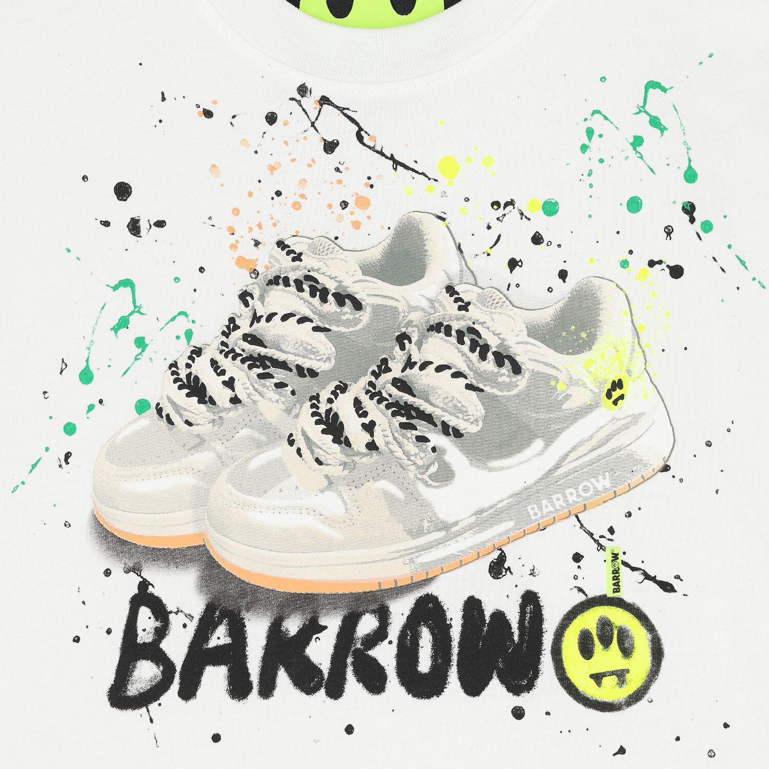 قميص أبيض بشعار للأولاد, 1, hi-res image number null