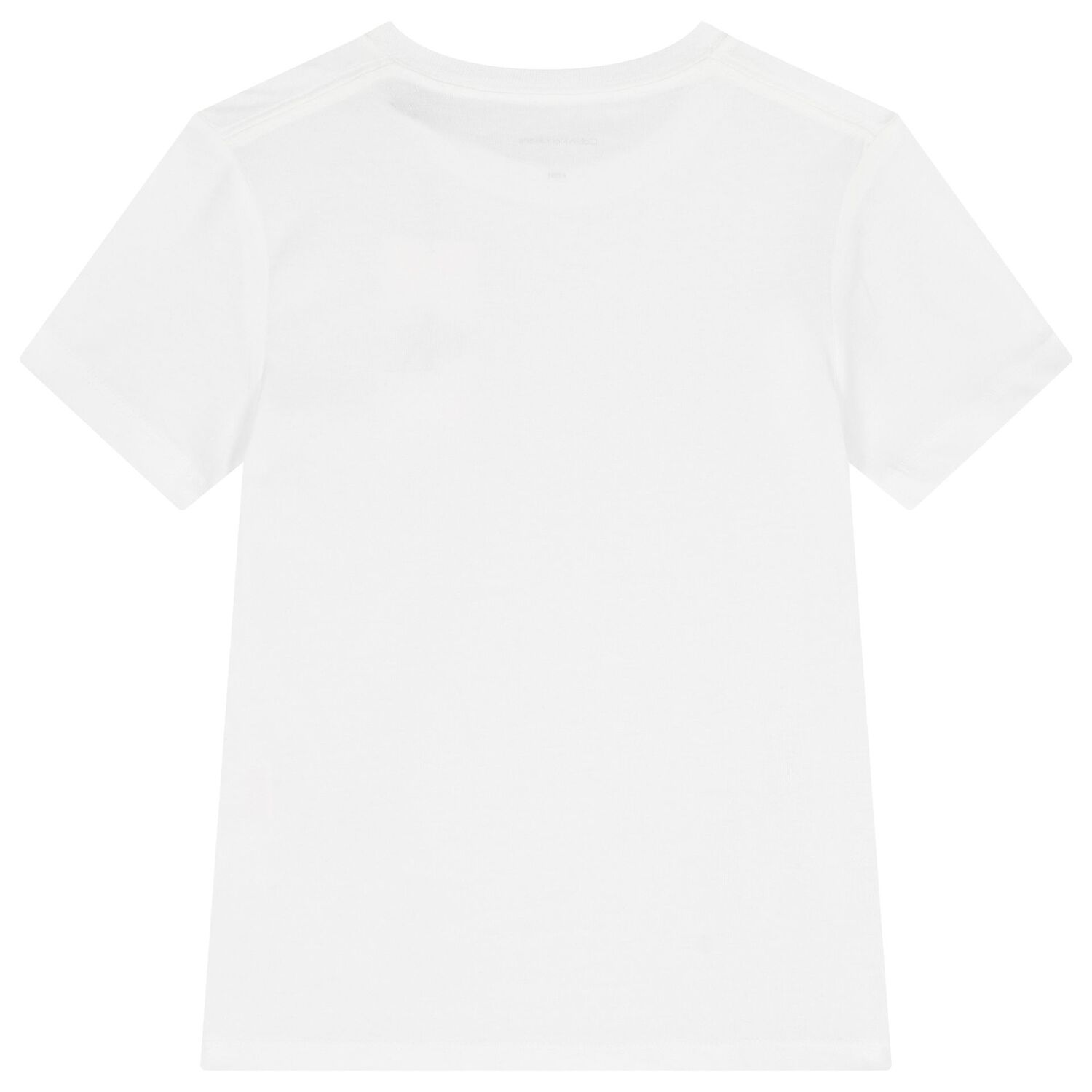 Boys White Logo T-Shirt, 2, hi-res