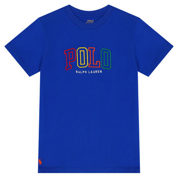 Boys Blue Logo T-Shirt