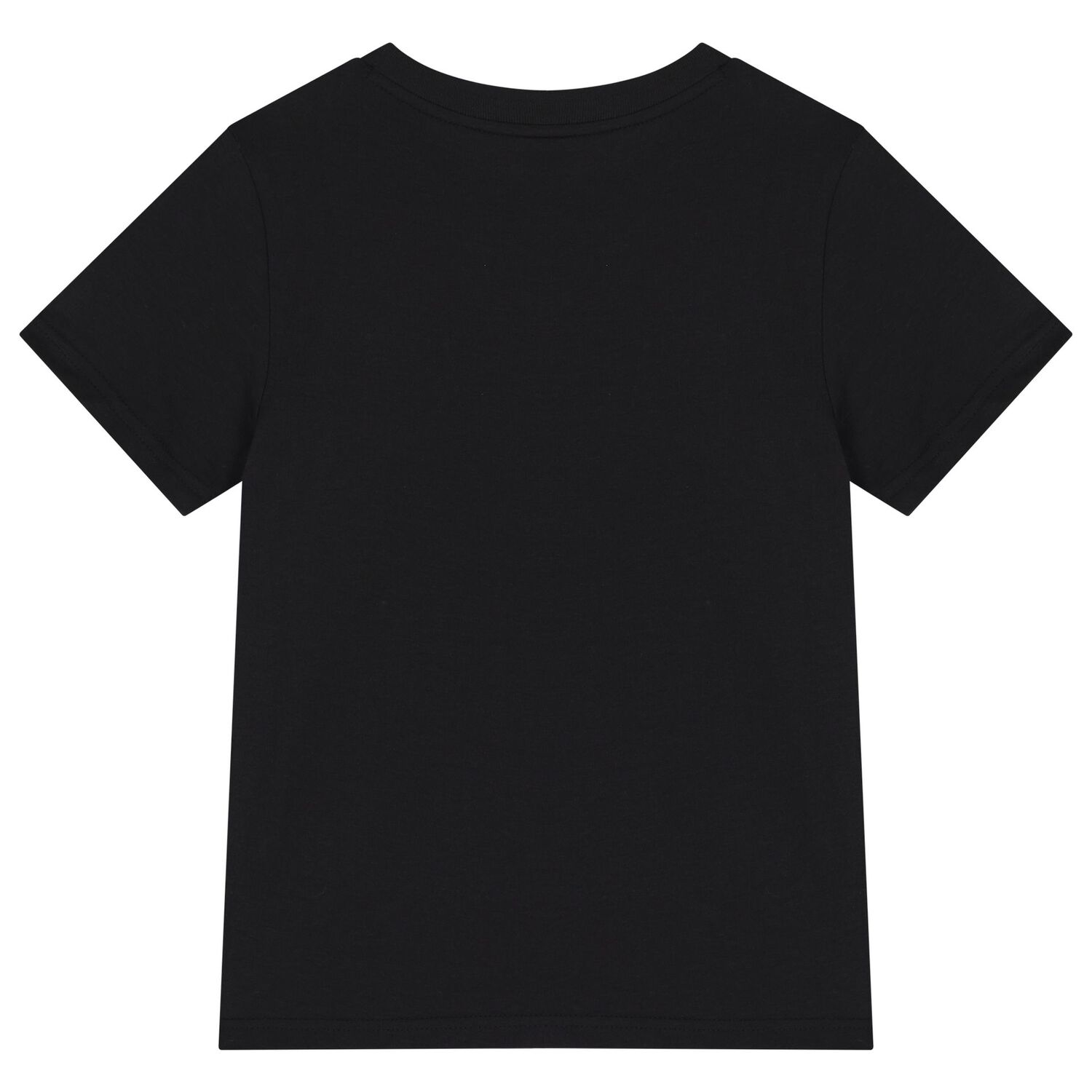 Boys Black Logo T-Shirt, 1, hi-res