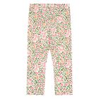 Younger Girls Pink, White & Green Leggings Set, 1, hi-res