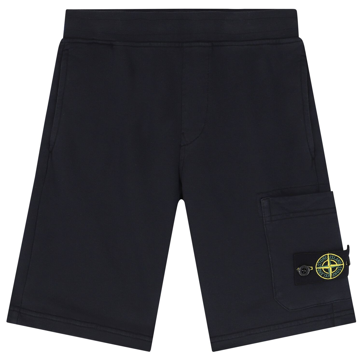 Boys Navy Blue Logo Shorts, 1, hi-res image number null