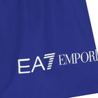 Boys Blue Logo Swim Shorts, 1, hi-res