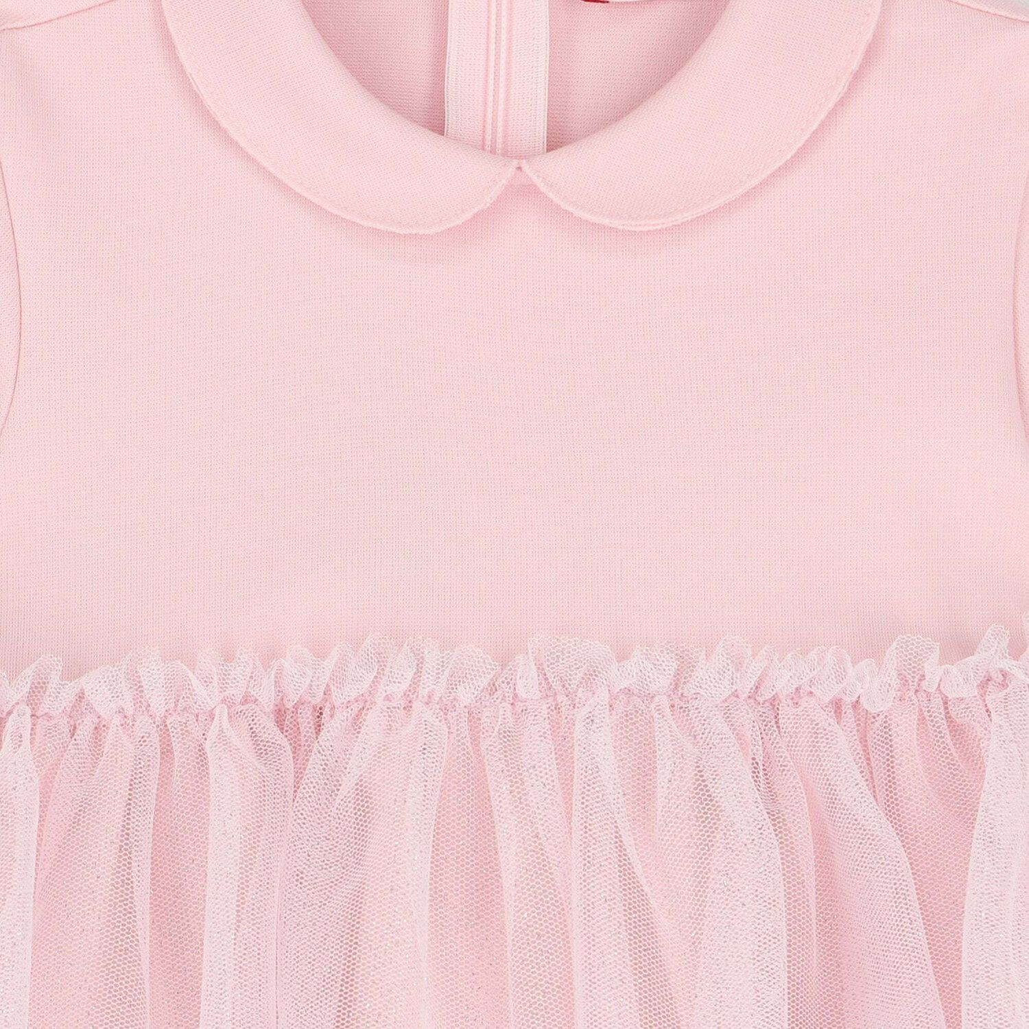 فستان تول باللون الوردى, 1, hi-res