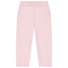 Girls Mini Me Pink Logo Trousers, 1, hi-res