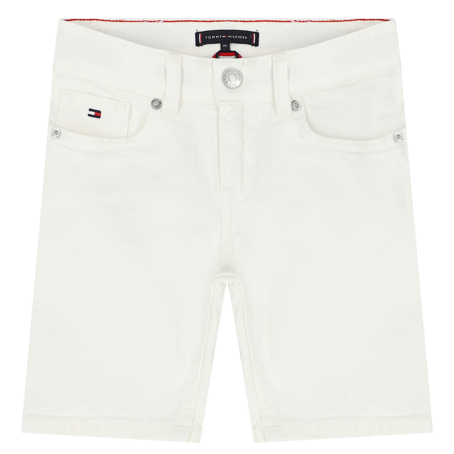 Boys Ivory Denim Shorts, 1, hi-res image number null