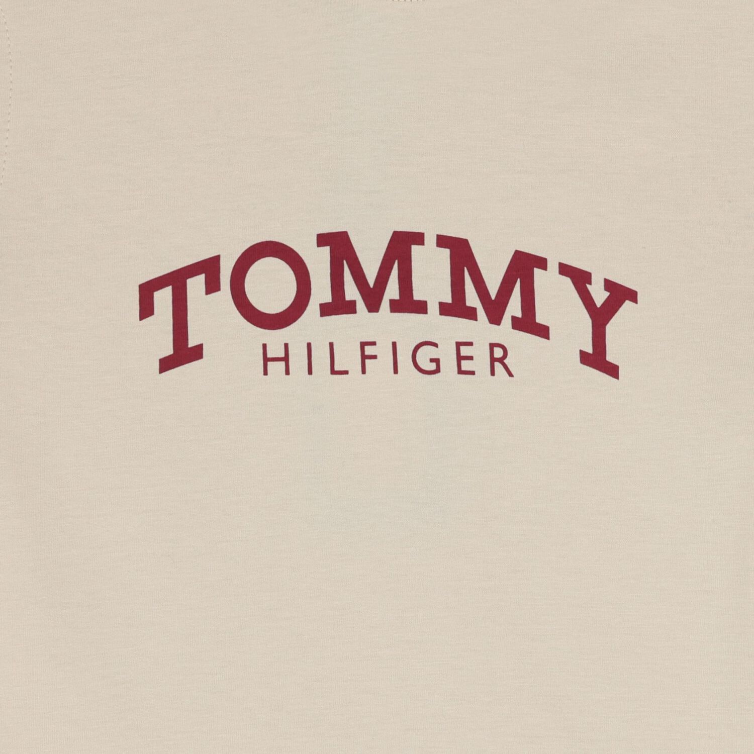 تيشيرت اولاد بالشعار باللون البيج, 1, hi-res