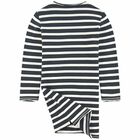 فستان بالشعار باللون الاسود والابيض, 1, hi-res