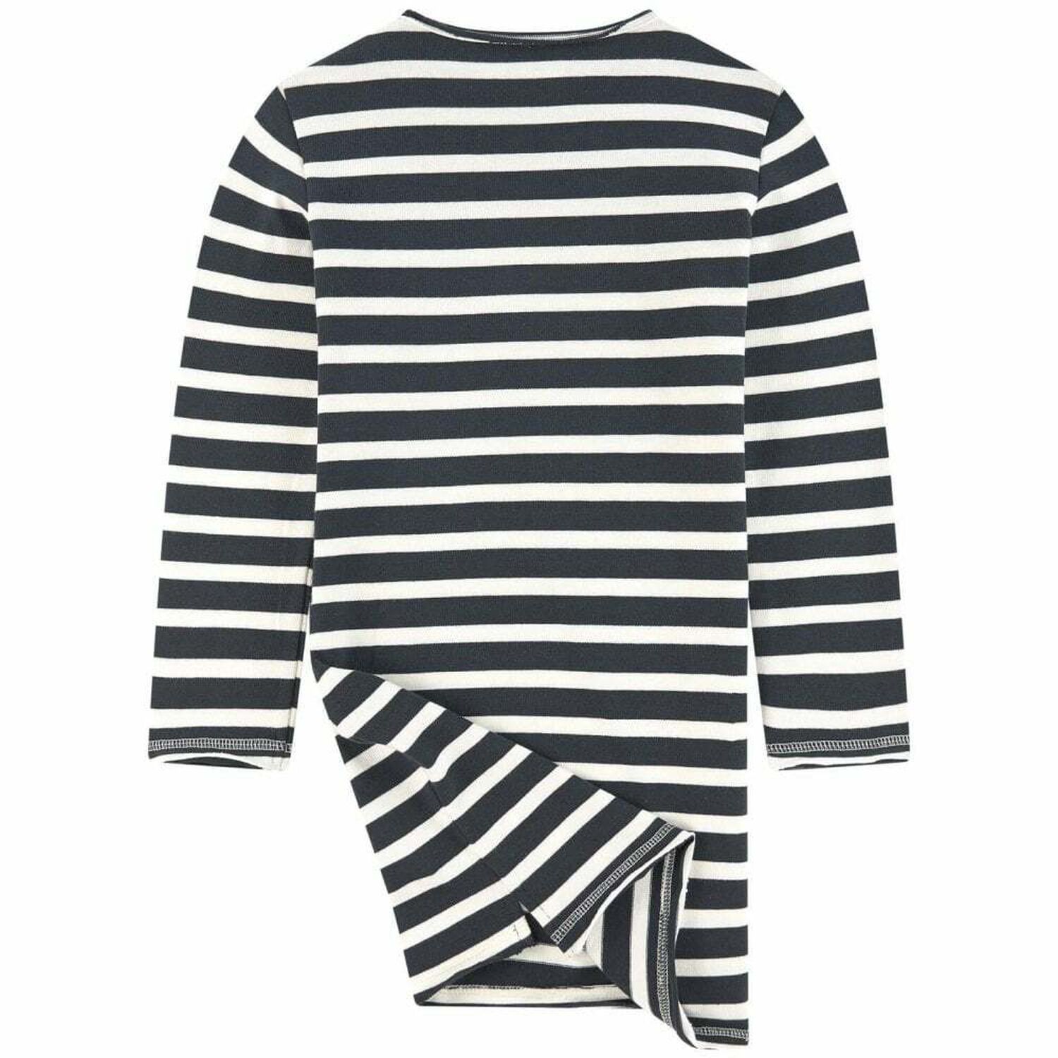 فستان بالشعار باللون الاسود والابيض, 1, hi-res