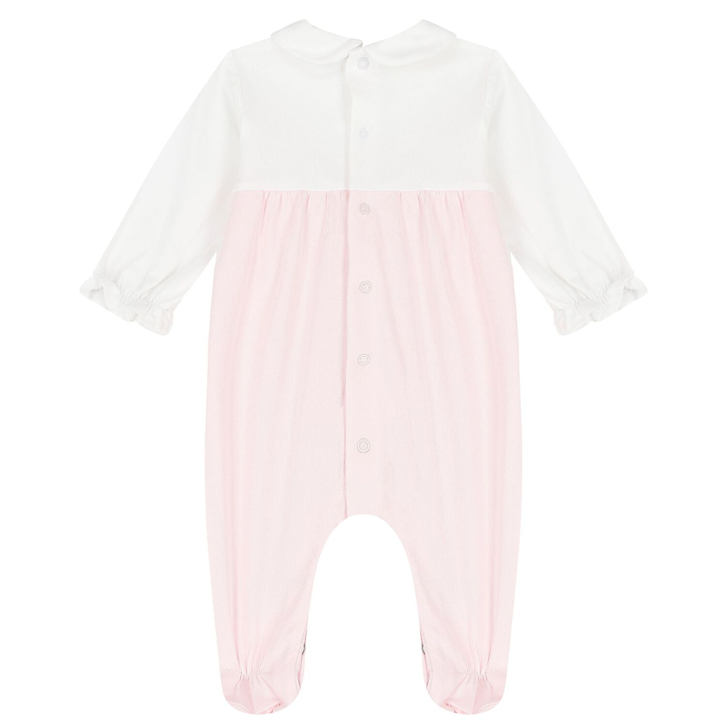 افارول للبنات باللونين الأبيض والوردي (قطعتين), 2, hi-res