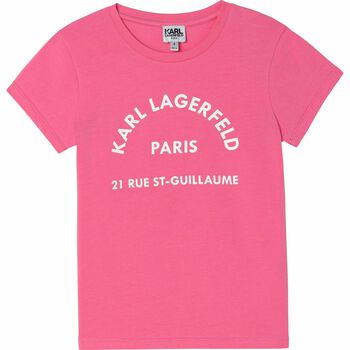 Girls Pink Logo T-Shirt