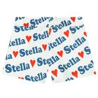 شورت بنات بالشعار باللون العاجي, 1, hi-res