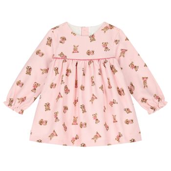 Baby Girls Pink Animals Dress