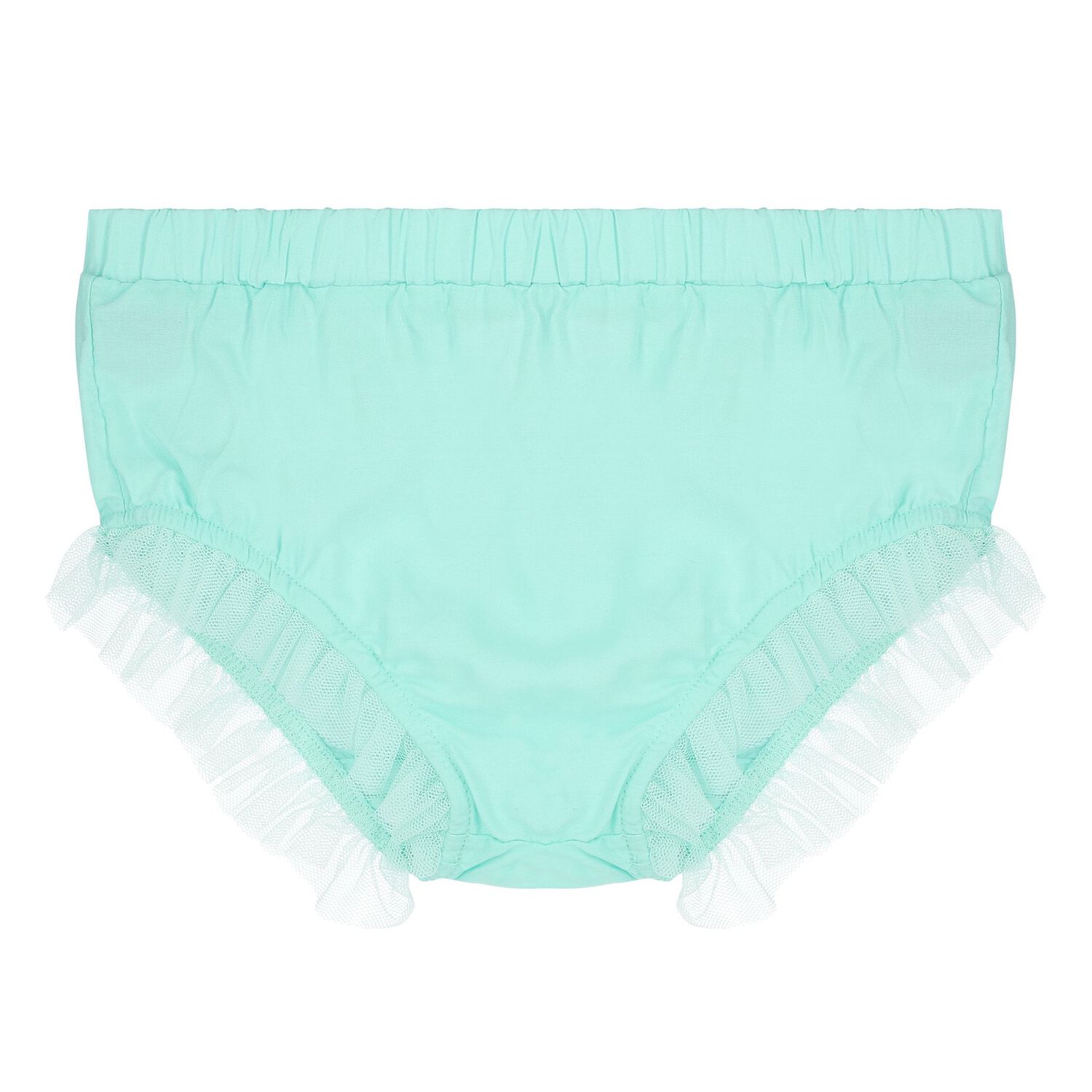 Younger Girls Blue Tiered Tulle Dress Set, 1, hi-res