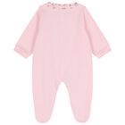 Baby Girls Pink Teddy Bear Babygrow, 3, hi-res