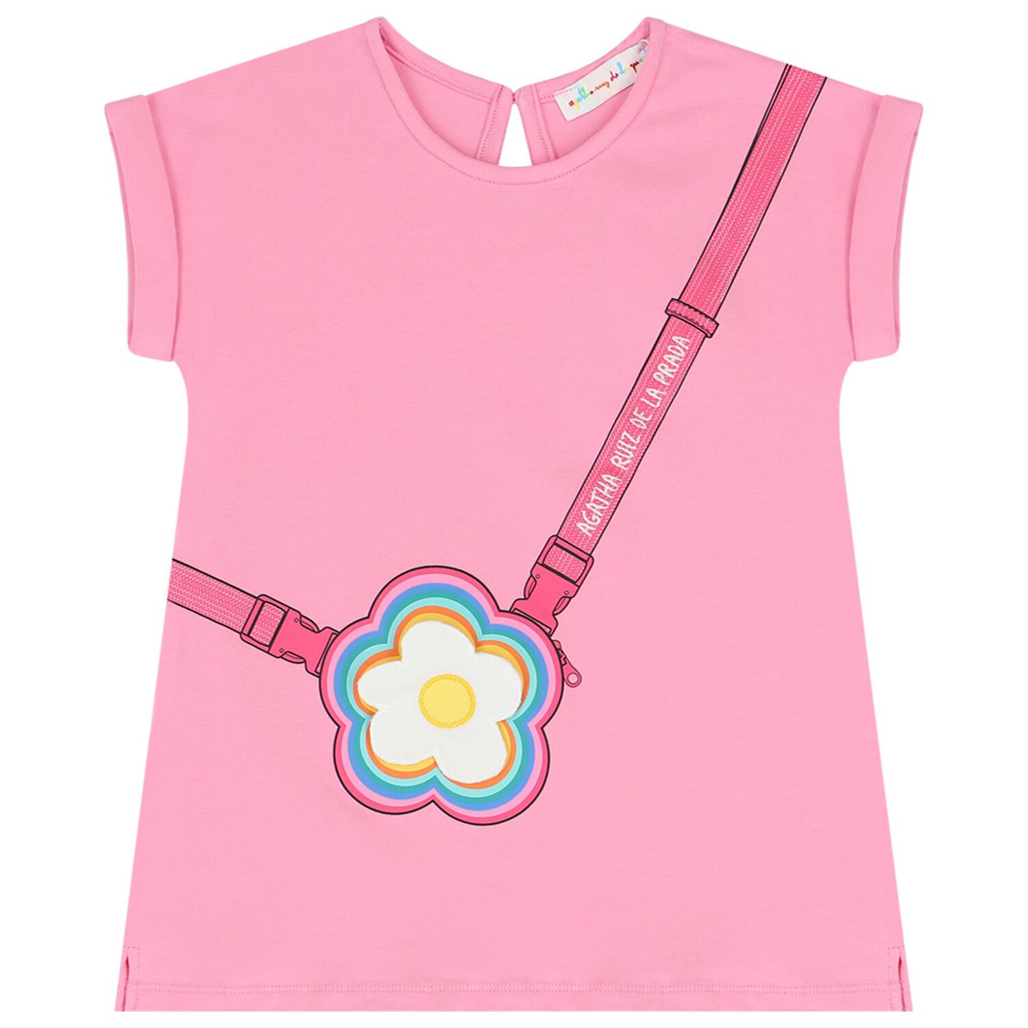 Girls Pink Logo Leggings Set, 1, hi-res