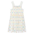 فستان تول باللون الأبيض, 1, hi-res