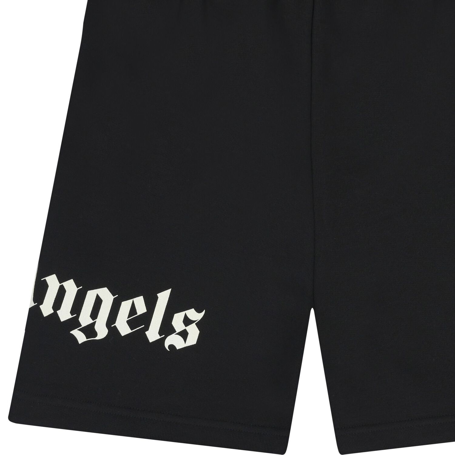 Boys Black Logo Shorts, 2, hi-res