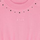 Girls Pink Logo Dress, 1, hi-res