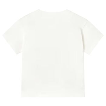 Younger Boys Ivory Volley Ball T-Shirt