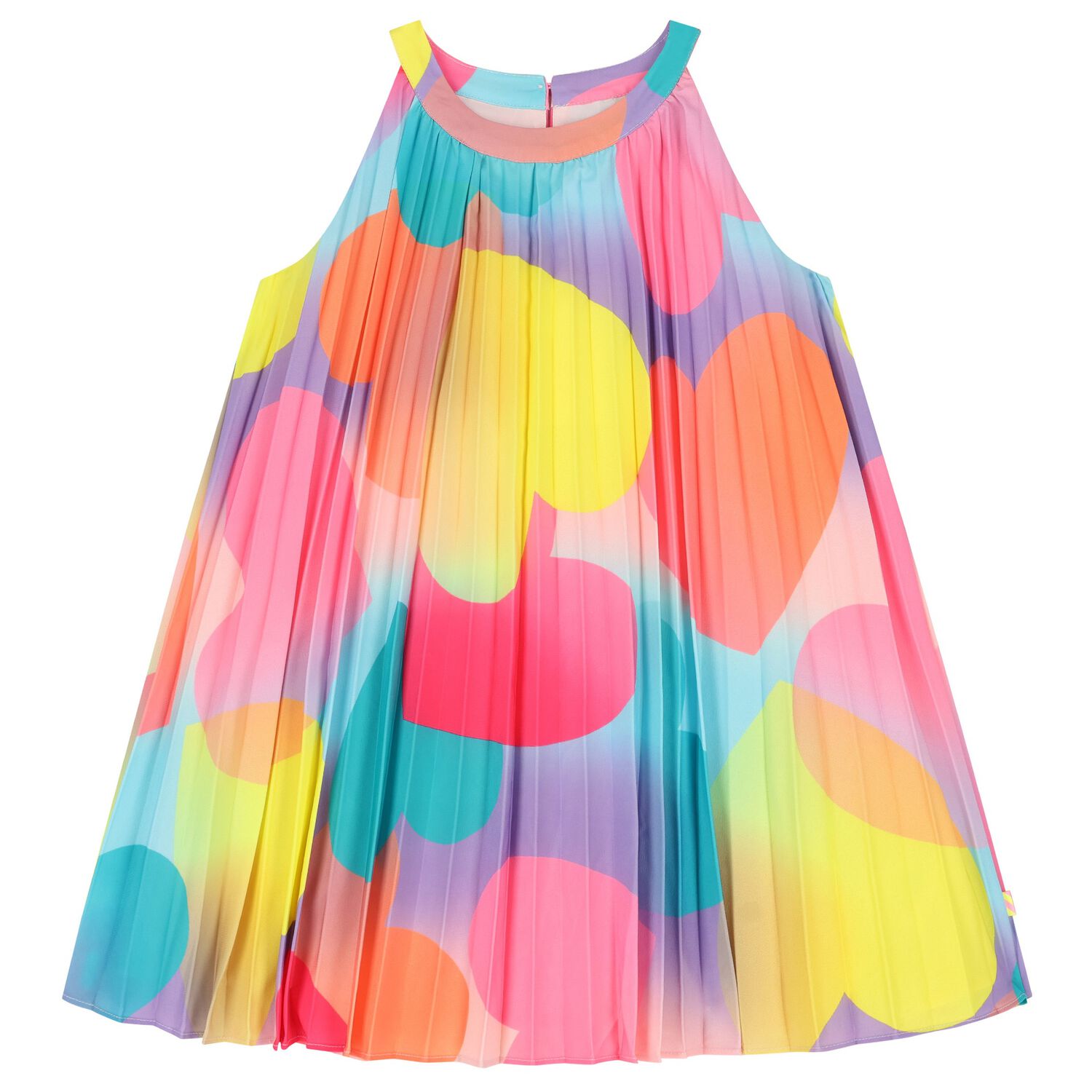 Girls Multi-Coloured Heart Dress, 1, hi-res image number null